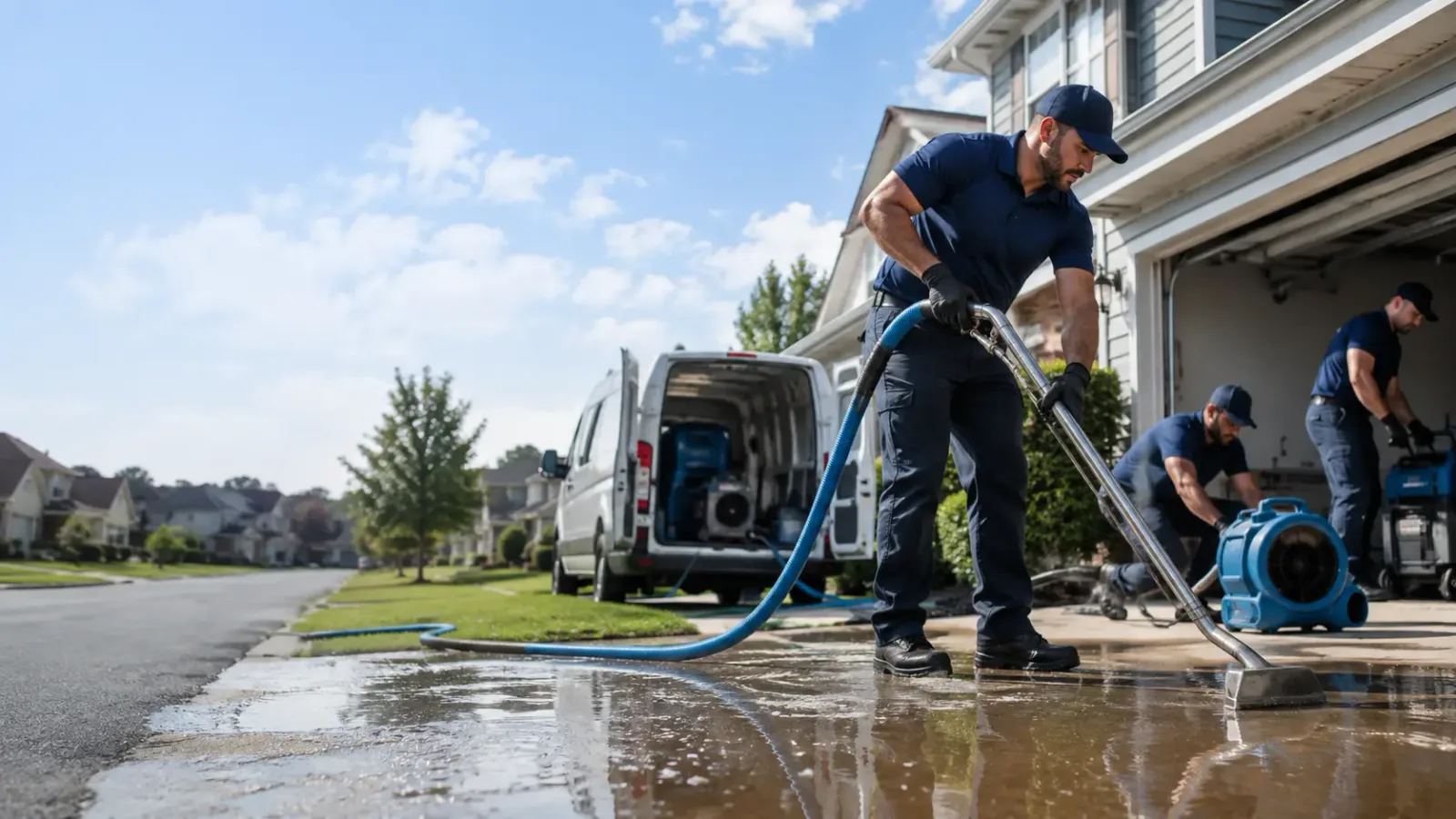 Flood Damage Restoration in Brookeland, TX
